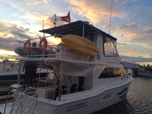 Barco mayan dive